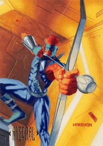 ARSENAL / DC Comics Master Series (1994) BASE Trading Card #26 - Picture 1 of 2