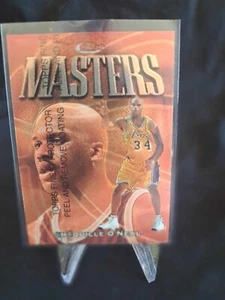 SHAQUILLE O'NEAL, 1997-98 TOPPS FINEST MASTERS #217, w/ PEEL, LAKERS - Imagen 1 de 2