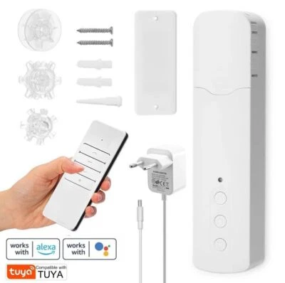 Tuya WLAN Elektrischer Vorhang Motor Jalousien Rollladen APP Sprachsteuerung NEU - Bild 1 von 4