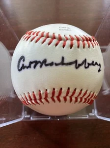 Art Mahaffey Phillies Signed Witnessed Autograph Baseball - Picture 1 of 4
