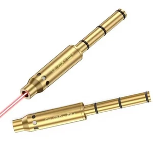 Cal .22LR Red Laser Bore Sight Cartridge Dry Fire Shooting Boresight w/Battery - Picture 1 of 5