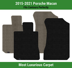 Lloyd Luxe Front Row Carpet Mats for 2015-2021 Porsche Macan 