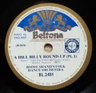 Jimmy Shand's Folk Dance Orchestra 'Hill Billy' (1942) 78 Rpm Shellac 10" Ex+