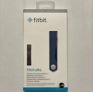 Fitbit Alta Wrist Band Dark BLUE Size Large - Picture 1 of 6