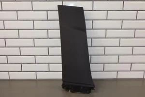 Tesla Model X 2016-2020 conductor interior inferior izquierdo borde pilar B (cuero negro) - Imagen 1 de 22