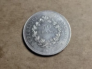 🇫🇷 France 50 francs  1978    KM-941.1   Silver 0.900 Coin 051024-1 - Picture 1 of 2