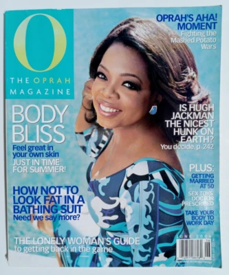 O The Oprah Magazine June 2006 ~ HUGH JACKMAN - Image 1 of 4