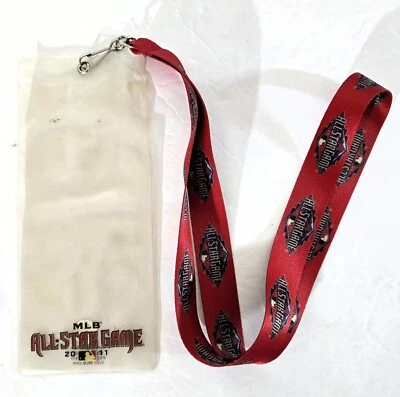 2011 MLB All Star Game Lanyard and Ticket Holder / Pouch - MLB Logo - See Photos - Image 1 of 4