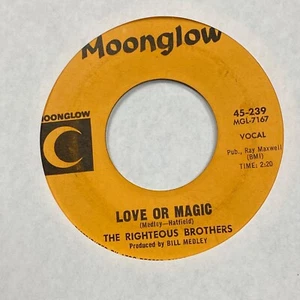 Righteous Brothers - Love Or Magic / You Can Have Her - 1965 Moonglow Records 45 - Picture 1 of 2