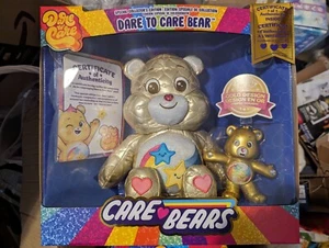 Gold Dare To Care Bear Limited Edition - Picture 1 of 5