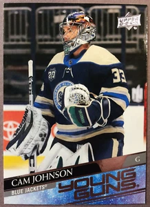 2020-21 Upper Deck Young Guns #712 Cam Johnson Columbus Blue Jackets RC - Foto 1 di 1