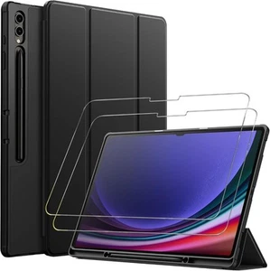 Pour Samsung Galaxy Tab S10 Ultra 14.6 Inches Étui, Cuir Smart Pied Portefeuille - Photo 1/14