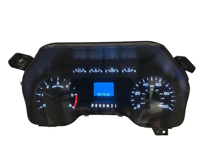 Speedometer Instrument Cluster 2017 Ford F550/V10/AT Dash Gauges 67,742 Miles - Image 1 of 3