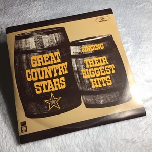 Great Country Stars Singing Their Biggest Hits 4 Vinyl Record Set 1970’s - Bild 1 von 12