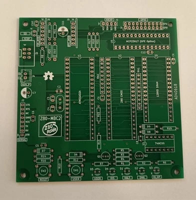 Z80-MBC2: a 4 ICs homebrew Z80 computer - Bild 1 von 2