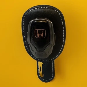 Honda Car Sun Visor Leather Glasses Sunglass Card Ticket Holder Clip For Honda - Picture 1 of 5