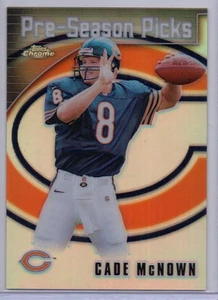 2000 Topps Chrome Pre-Season Picks #P6, rifrattore CADE McNOWN, Chicago Bears - Foto 1 di 2