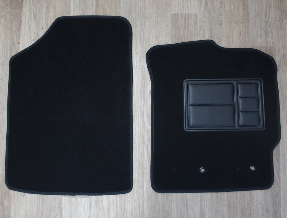 Front Pair Carpet Floor Mats for Toyota Yaris Hatch: from 10/2005 to 10/2011 - image 1 of 4