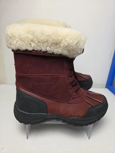 BEARPAW Redwood LAMMFELL UND WOLLFUTTER Herren Stiefel Größe 11 - Bild 1 von 5