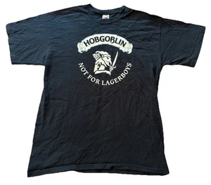 Official Hobgoblin T Shirt Mens Large Black Wychwood Beer - Picture 1 of 10