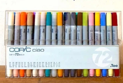NEU!! Copic Ciao Marker Set 72er Manga Multicolor Illustratiion - Bild 1 von 4