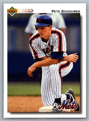 1992 Upper Deck #673 Pete Schourek - Image 1 of 2