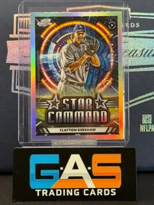 2024 Topps Cosmic Chrome - Star Command Clayton Kershaw #SC-13 Dodgers - Picture 1 of 2