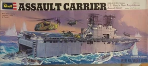 Vintage Revell 1:720 USS Saipan Kit, Open Box, Parts Sealed - Picture 1 of 4