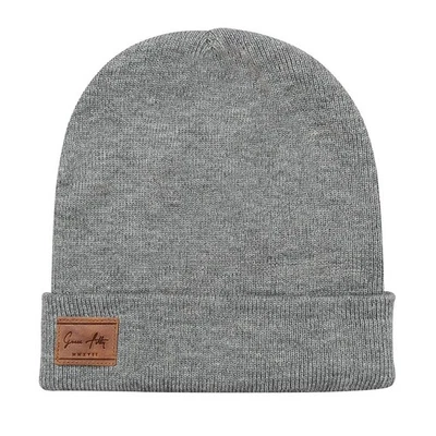 Gorro plegable con puños tejido acrílico sombrero de invierno para hombres mujeres prendas cálidas para la cabeza Foto 1 de 4