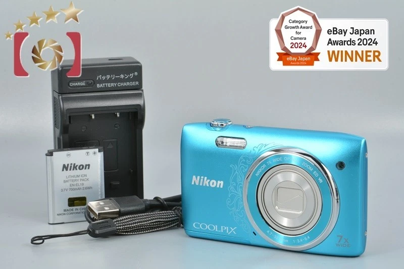 Nikon S3500 ジャンク品 ☆ジャンク特価☆ ニコン Nikon COOLPIX S3500 7x バッテリー付属 同梱