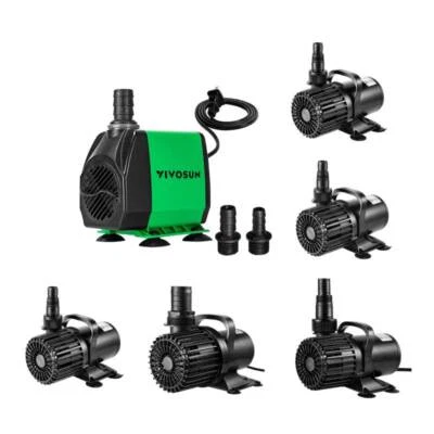 VIVOSUN Aquarium Submersible Water Pump Power Hydroponic Fountain Pond Fish Tank - Image 1 of 4