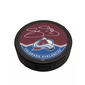 JOE SAKIC Signed Colorado Avalanche Puck - Picture 1 of 2