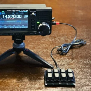 IC-705 IC-7610 Zewnętrzna klawiatura z pamięcią Mechaniczne nakładki / przełączniki Wymienne - Zdjęcie 1 z 11