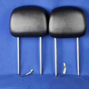 🏅 11-18 DODGE CARAVAN CHRYSLER TOWN COUNTRY FRONT ACTIVE HEADREST LEATHER BLACK - Bild 1 von 9
