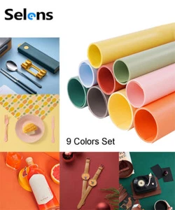 Selens Multisize 50-150cm Morandi PVC Backdrop Vinyl Background for Photography - Picture 1 of 66