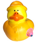 Free Ship - Cruising Rubber Duck With Raincoat And Pink Umbrella 2" Collectible