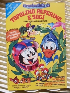 ALBUM I TRASFERIBILI DI TOPOLINO PAPERINO E SOCI TRASFERONE N°22 - Foto 1 di 7