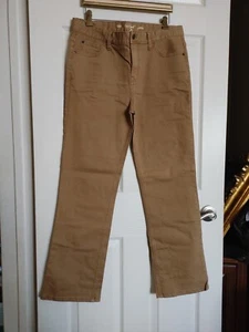 Cat and Jack brown /tan straight recto Jeans size 6 , 34x30 - Picture 1 of 6