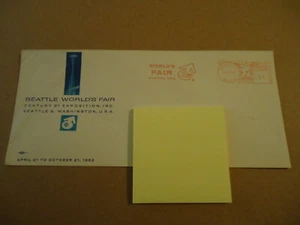 Seattle World's Fair WASHINGTON envelope 1962 - Picture 1 of 1