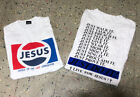 Vintage T-Shirt Menge (2) XL Jesus T-Shirts Jesus and Mary Kette Sportband T-Shirt Rap