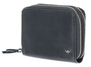 Golden Head Garda Two-Zip Billfold Wallet Geldbörse Grey dunkelgrau Neu - Bild 1 von 8