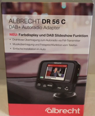 Albrecht DR 56C DAB+ Empfänger Bluetooth Musikstreaming,Freisprech- 1.2 12115 S3 - Bild 1 von 2