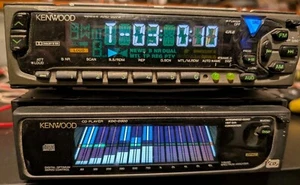 Kenwood CD Cassette Combo Spectrum Analyzer 1 Bit D/A KDC-D300 KRC-507s 40Wx4 - Picture 1 of 13