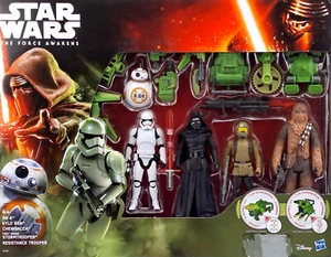 KYLO REN, BB-8, 2 TROOPER, CHEWIE STAR WARS THE FORCE AWAKENS COLLECTION HASBRO - Bild 1 von 2