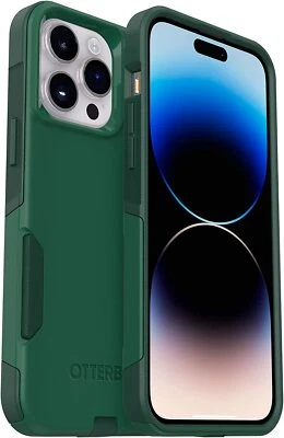 Funda OtterBox Commuter Series para iPhone 14 PRO MAX, Caja Fácil de Abrir - Verde Foto 1 de 4