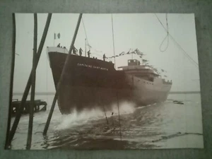 26,5 x 36,5 cm - Lancement du Cargo CAPITAINE SAINT MARTIN* le 7 décembre 1938 - Imagen 1 de 5