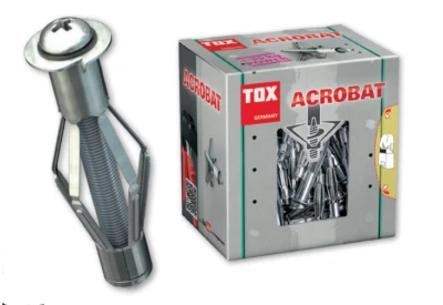Tox Acrobat Dübel Hohlraumdübel Spreizdübel Metalldübel 4 5 6 8 mm