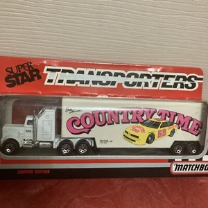 Matchbox Super Star Transporters Country Time Racing Sattelzug & Anhänger Nascar - Bild 1 von 11