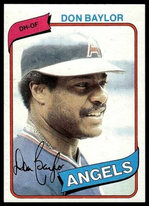 Don Baylor 1980 Topps #285 - Foto 1 di 2