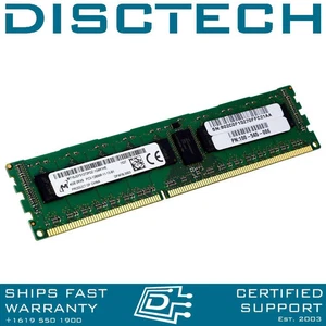 Micron MT18JSF51272PDZ-1G6 4GB DDR3 PC3-12800R 1600MHz Registered ECC RAM RDIMM - Picture 1 of 3